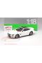 1/18 2012 Mercedes-Benz Sl500 Welly Diecast Model Car White Color - 2
