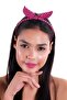Hahai Women's Thin Band Polka Dot Bow Crown