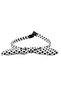 Hahai Women's Thin Band Polka Dot Bow Crown - 4