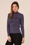 Half Fisherman Long Sleeve Viscose Dark Gray Body - 3