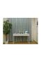 Sailing Anchor Patterned Children's Room Tulle Curtain 150x260 cm Sparse Pleat, 1/2 - 5