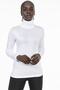 Full Fisherman Long Sleeve Viscose White Bodysuit