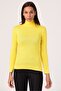 Full Fisherman Long Sleeve Viscose Yellow Bodysuit
