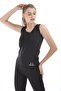 Polymer Coating Inside Fat Burning Black Undershirt and Thermal Leggings and Thermal Corset Underwear Set Mnnpazar - 6