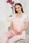 Women's Maternity Dressing Gown Pajama Set - 2