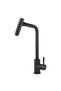 Articulated Kitchen Sink Sink Mixer with Black Movable Head