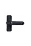 Pvc Window Child Safety Burglar Security Lock with Button Anthracite Set of 5