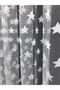 ستارة تول بنمط النجوم 600x260 طية عادية 1/2.5 - 5