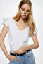 White Women's T-Shirt 27028642 - 5