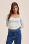 Modrý dámský cardigan 27095768 - 2