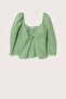 Green Women's Blouse 27037121 - 3