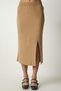 Women's Biscuit Striped Sweater Skirt Knitwear Set Kİ00104 - 8