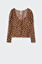 Animal Print Blouse - 3