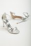 Women's Closed Back Thin Heeled Stylish Evening Shoes - 7