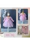 FURYA KİDS Baby Girl 0-6 Months Wedding Dress Dress 4-Piece Mevlütlük Set Long Sleeve Lace Premium Mevlütlük - 2