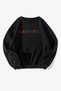 Women's Grateful Printed Oversize Sweatshirt