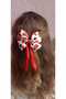 23 April, National Feast Themed Handmade Satin Bow School Buckle