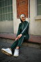 CNG FASHION Sleeve Striped Hijab Tracksuit Set - 4
