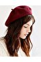 Burgundy French Painter Australian Wool Felt Beret - 2