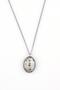 Opalite Natural Stone Silver Color Pendant