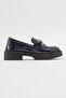 UNTE Navy Blue Women's Loafer - 6