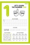 English numbers, preschool numerals, educational activities - 2