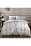 3465 Ranforce Zahara Single Claret Red Duvet Cover Set 60241860