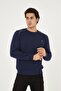 BASIC SWEATSHIRT WITH CYCLING COLLAR SHOULDER DETAIL - 3