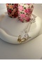 Pearl Butterfly Steel Necklace - Ideal for a Gift