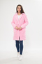 Women's Pocketed Single Button Long Plush Teddy Coat - 3