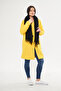 Black Soft Textured Tasseled Women's Mohair Scarf - 3