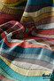 Colorful Striped Carpet Patterned Printed Suede Runner Table Cloth - 4