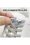 Magnetic Elastic Laces for Orange Kids and Elderly Sports Boots - Takbırak - 7