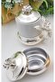 Groom's Coffee Cup Set with Turkish Delight Holder Cup Sets Gold Metallic Yellow Gold Yellow Cups - 5