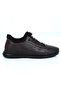 3747 Brown Rubber Leather Men's Casual Shoes - 2