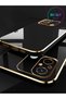 Luxury Silicone Case for Xiaomi Redmi 12C with Lilac Edges Gold Detail - 3