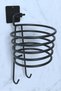 Adhesive Black Blow Dryer Hanger Hair Dryer Holder - 4