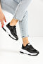 Black and White Women's Men's Sneaker 0140 - 4