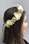 Cream Chipsos Hydrangea Flower Crown for the Most Beautiful Brides – Crown, Crystal Stone, Stylish Model, Bridal Crown – t