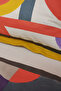 Sorbet Red Double Welsoft Duvet Cover Blanket Set - 5