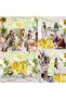 40th birthday decoration, 40 years old green gold balloons decoration set - 5