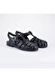 صندل نسائي أسود من Igor S10259 Biarritz Mate