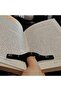 Finger Hole Book Page Holder Reading Apparatus