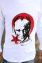 Long Sleeve Cotton Unisex Children's T-Shirt with Ataturk Print and Turkish Flag - 7