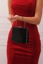 Black Nubuck Women's Evening Dress Night Portfolio Bag - 5