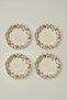 X Bella Maison Peony Porcelain 4-Piece Cake Plate Set 20.5 cm TPHAW26TBK00047 - 2