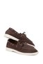 Brown Suede Women's Loafer Shoes 21102 - 4