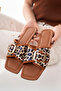 Women's Casual Slippers Leopard Weave Straw Knitted Stylish Summer Home Beach Vacation Business Office Slippers