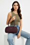 Claret Red Women's Hand and Shoulder Bag 05Fo25K5079 - 2