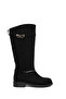 Black Suede Women's Boots 21127 - 5